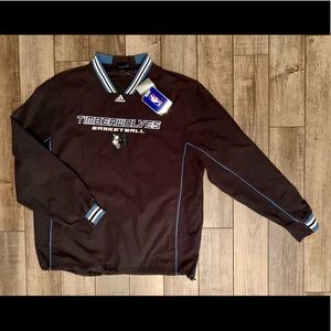 NEW Adidas Timberwolves Pullover